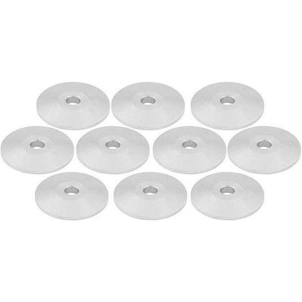 Allstar No.10 Aluminum Backer Washer, 10PK ALL18638